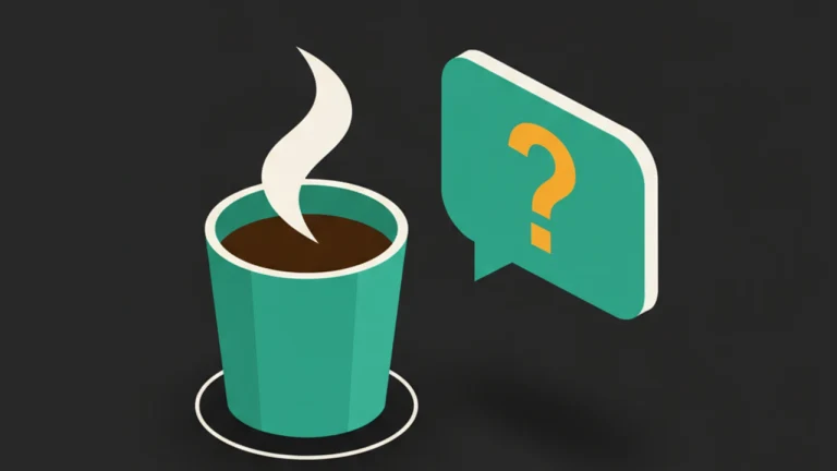 A cafe answering the same three questions